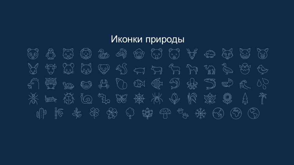 Сosmic blackboard - Образовательный шаблон для PowerPoint