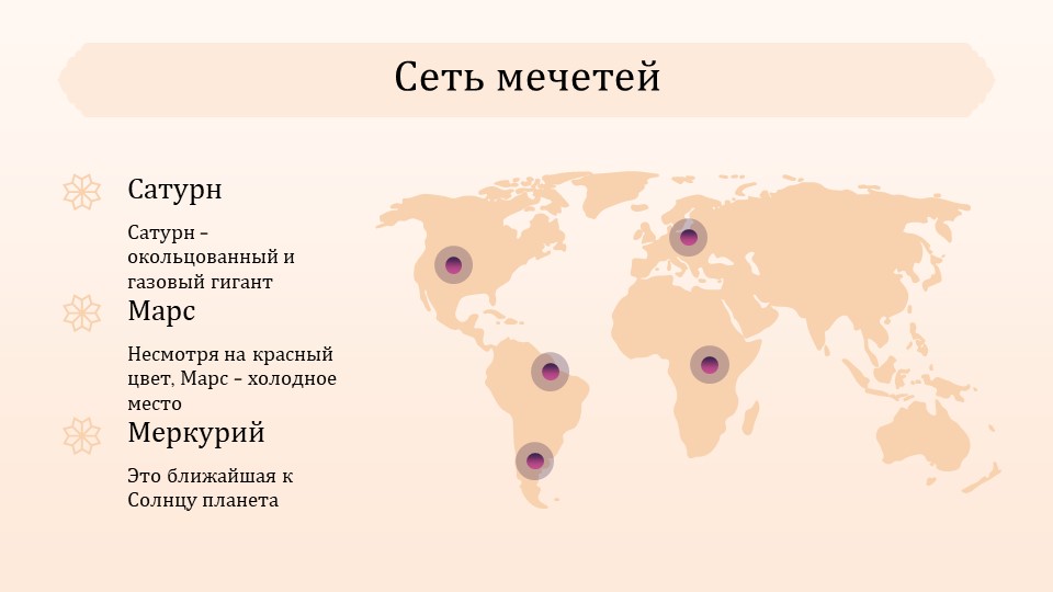 Islamic Traditions - Учебный религиозный шаблон для PowerPoint