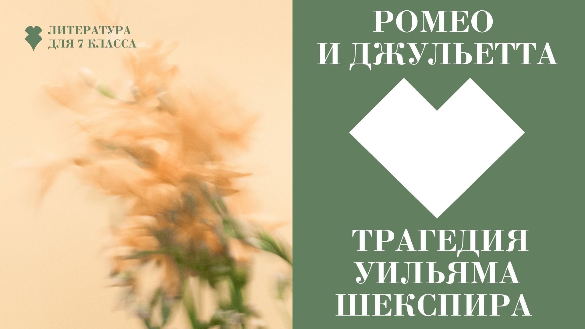 Romeo and Juliet - готовая школьная презентация по литературе для Power Point